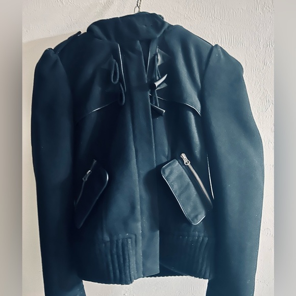 Jack Pea Coat, Black  Short Coat size S. Excellent condition - Picture 6 of 7